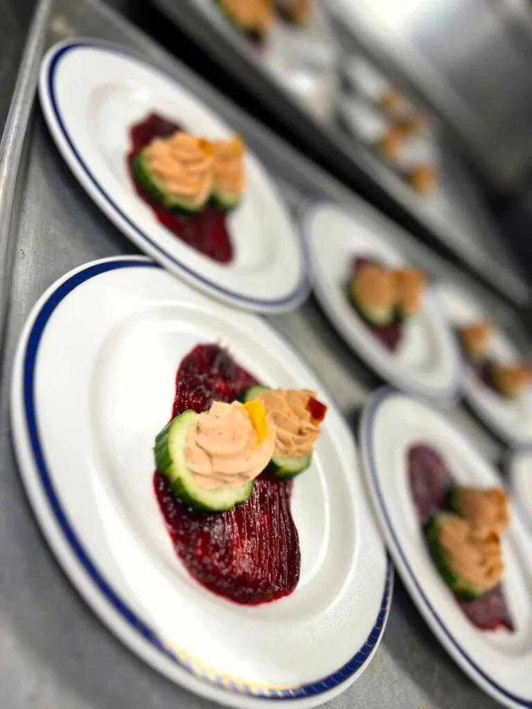 Cucumber+Salmon Mousse