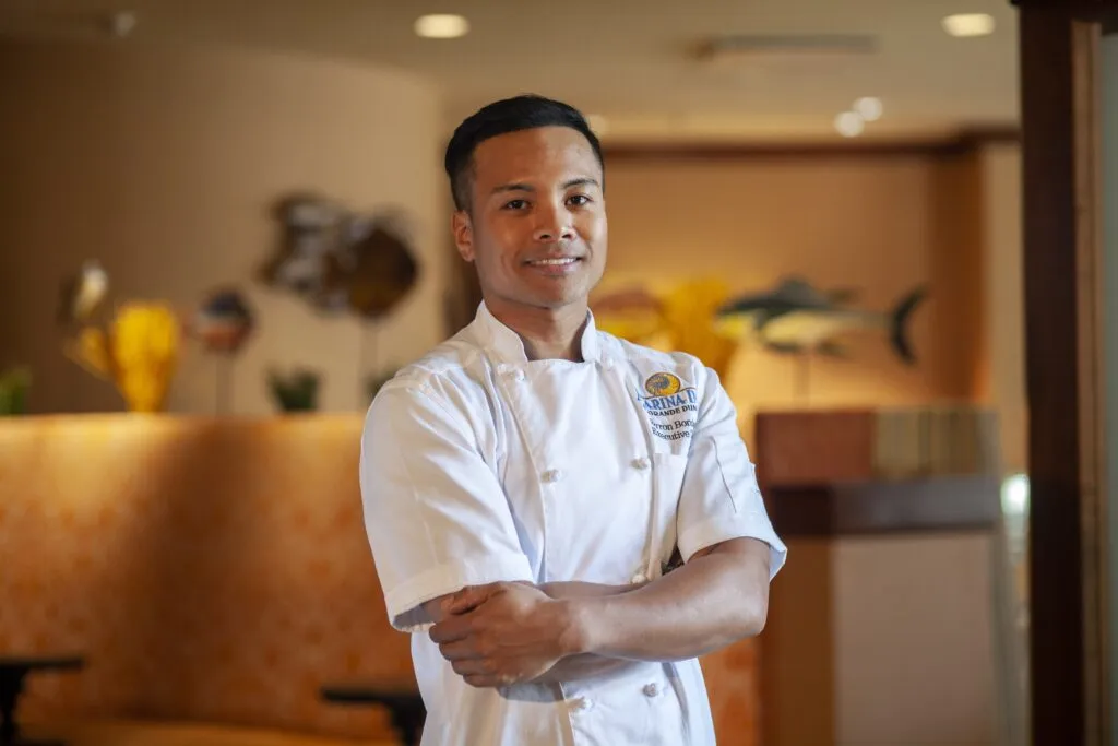 Chef Byron at Marina Inn at Grande Dunes