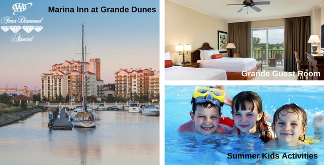 Marina Inn at Grand Dunes, a beautiful resort in Myrtle Beach, showcased in the top five adrenaline activities to enjoy.