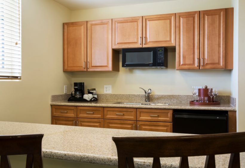 2 Bedroom Hotel Rooms in Myrtle Beach - full kitchens