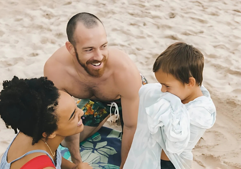 A family group enjoying a day at Myrtle Beach, with private beach access, creating lasting memories together.