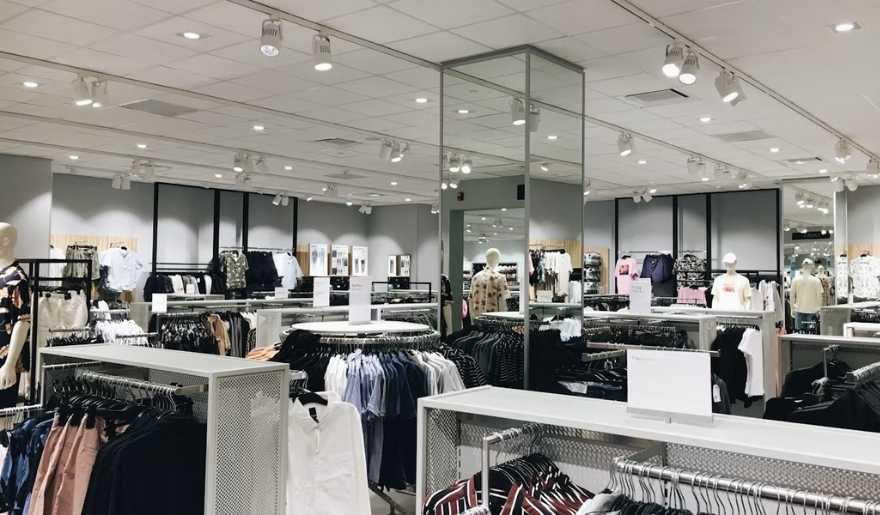 Clothing store at The Market Common, a popular shopping destination in Myrtle Beach